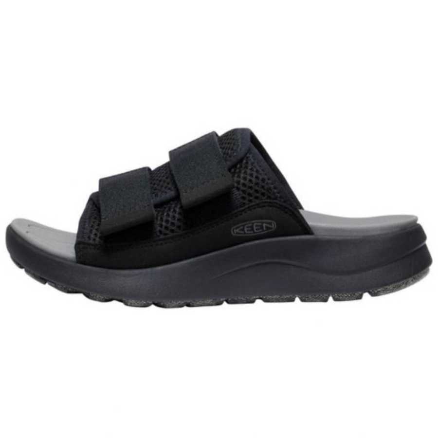 Keen Khaki Slide Slippers Women's Black