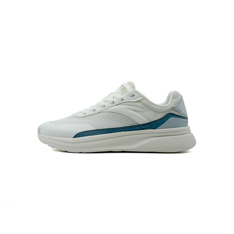 Anta Traveler GZ Slip Resistant Abrasion Resistant Low top Casual Shoes Men's White Blue