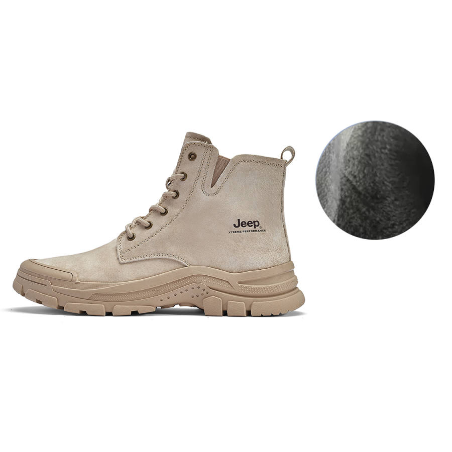Jeep Jeep Crew Combat Boots Men's Oat