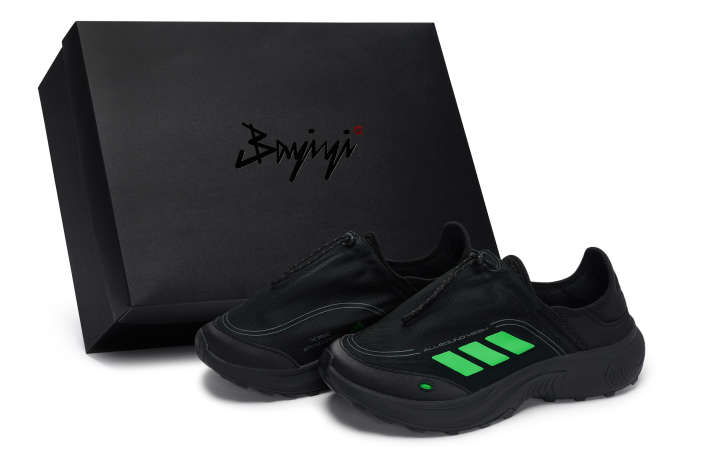 Adidas Adidas FC WALKER 811 Manufacturing, Starry Path Neon Green, Special Shoe Box Slip Resistant Abrasion Resistant Low top