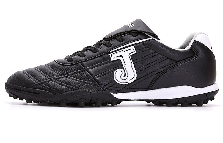 Joma TF Turf Synthetic Leather, Leather Abrasion Resistant Coverage Soccer Shoes Black
