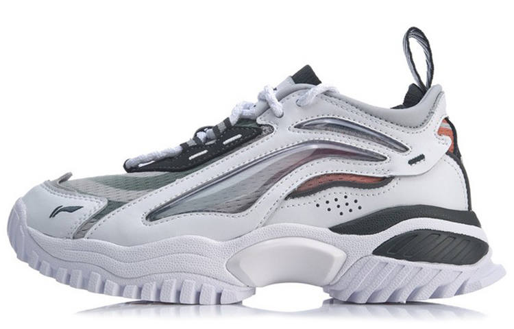 Li-Ning Li Ning Aurora Skywalk Textile, Synthetic Leather Fashion Cushioning Abrasion Resistant Breathable Coverage