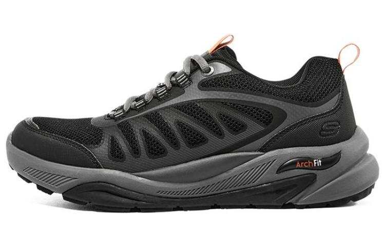 Skechers Arch Fit Fabric Low top Casual Shoes Men's Black