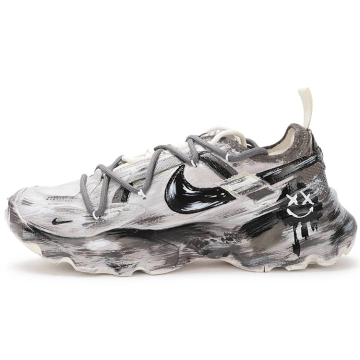 Nike Nike TC 7900 Slip Resistant Low top Casual Shoes Women's Beige Gray