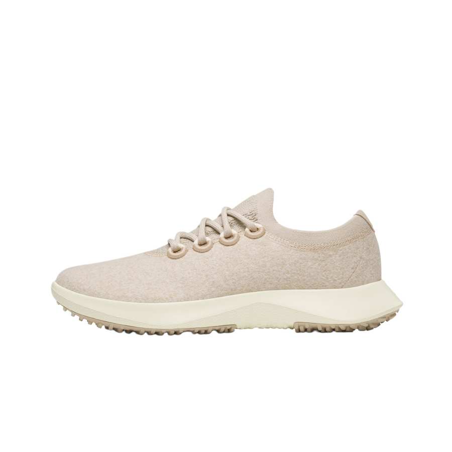 Allbirds Wool Dasher 2 Lightweight Low top Casual Shoes Men's Beige Yellow
