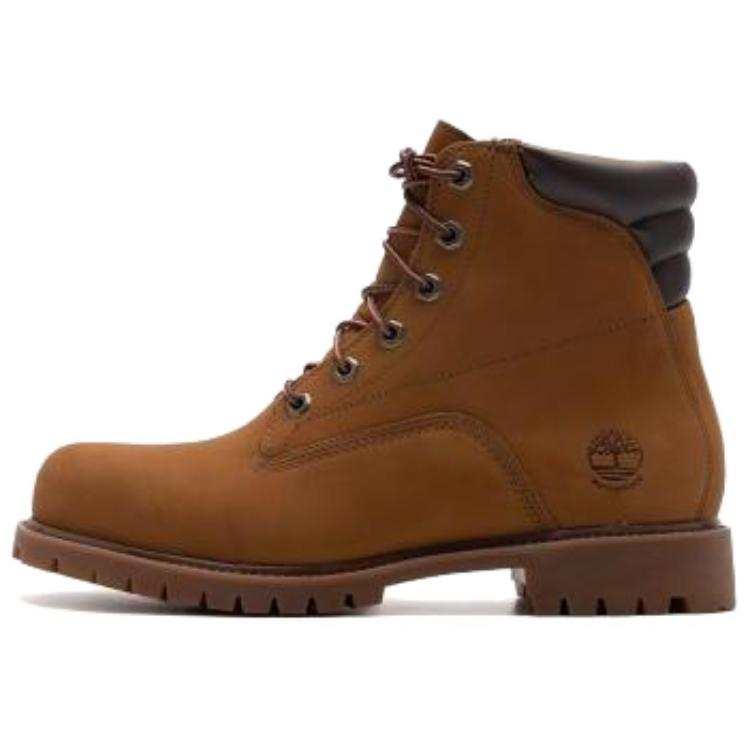 Timberland Timberland Short Combat Boots Men's Brown