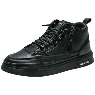 PROTECTCAMEL Cow Split Leather Slip Resistant Abrasion Resistant High top Casual Shoes Men's