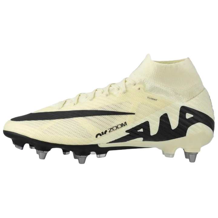 Nike Nike Mercurial Superfly 9 SG Soft Ground Abrasion Resistant Soccer Shoes Unisex Beige