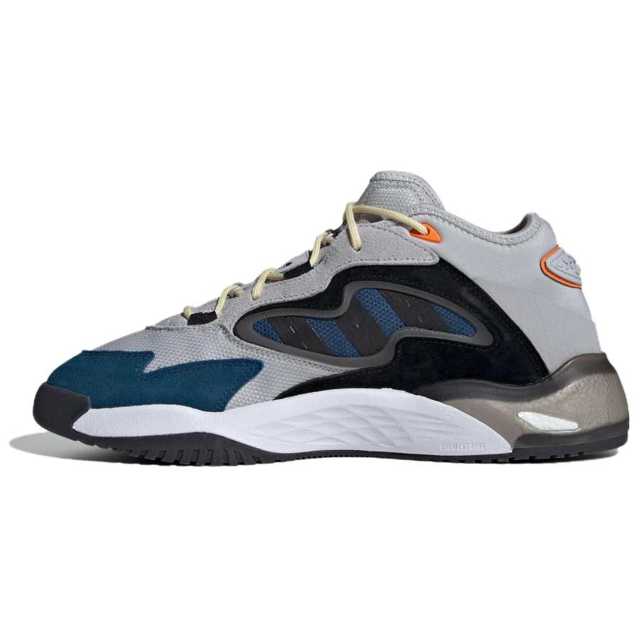 Adidas Originals Streetball 2.0 Slip Resistant Abrasion Resistant Low top Casual Shoes Unisex Gray Black