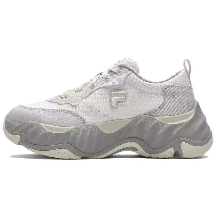 FILA FUSION STARFISH II Textile, Synthetic Leather Low top Casual Shoes Women's White Gray