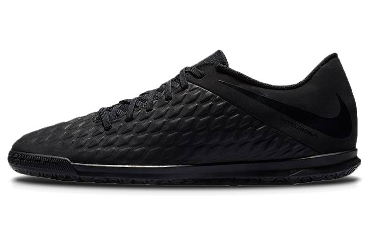 Nike Nike IC/in Cushioning Slip Resistant Abrasion Resistant Coverage Indoor Court Soccer Shoes Men's Black