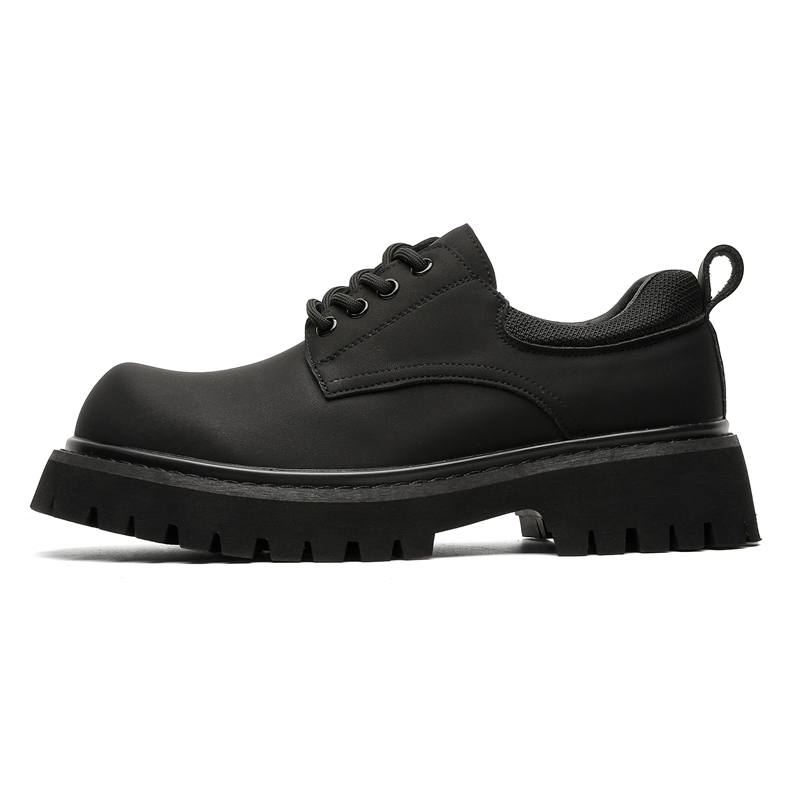 HUOFEIYU HUOFEIYU Microfiber Leather Combat Boots Men's
