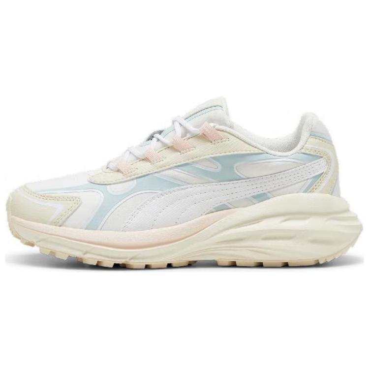 PUMA Hypnotic Low top Casual Shoes Unisex Beige Blue