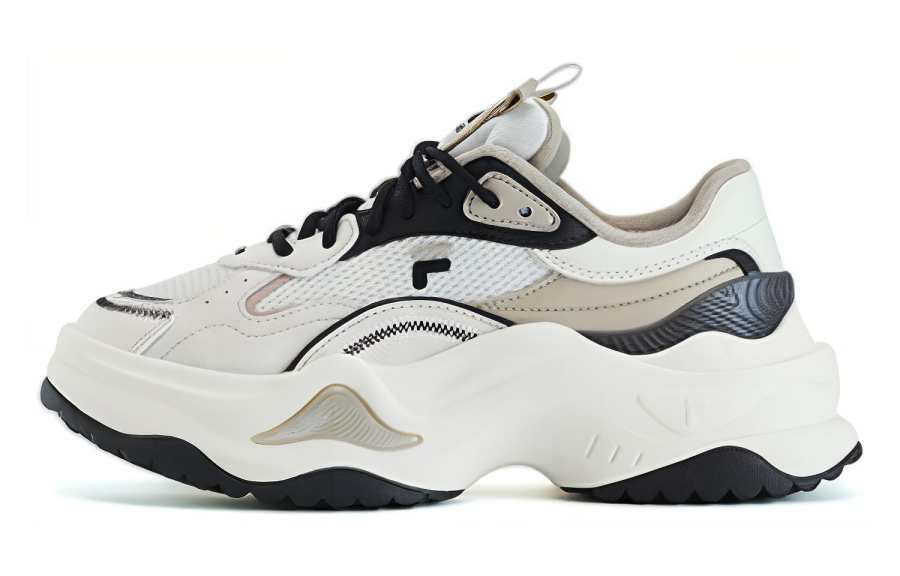 FILA FUSION Bianco Ii Sneakers 'White Beige Black' Women's