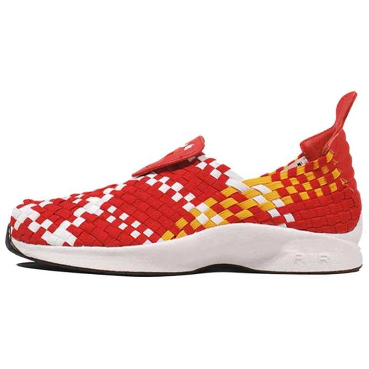 Nike Nike Woven Comfortable Abrasion Resistant Lightweight Wear resistant And Lightweight Low top Casual Shoes Men's Red