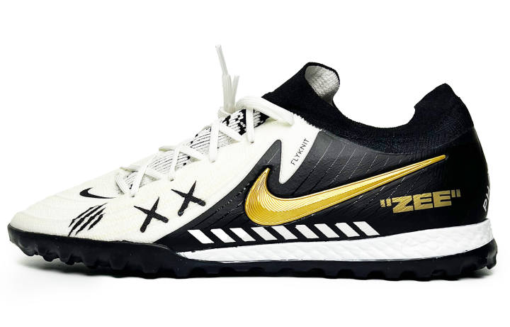 Nike Nike Phantom GX Soccer Shoes Unisex Black White Gold
