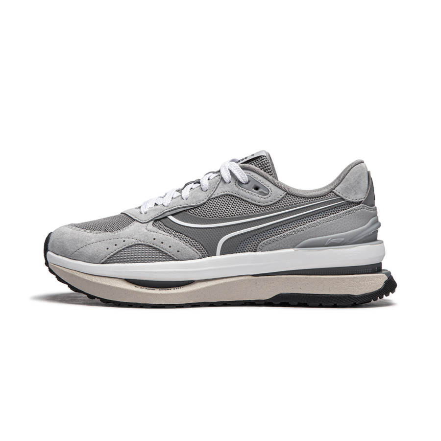 Li-Ning Li Ning Zhongning M1000 Low top Casual Shoes Unisex Gray