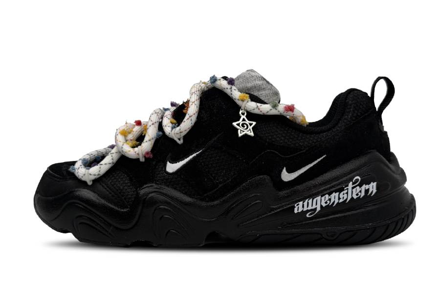 Nike Nike Tech Hera Black Creed, Deconstruction, Vintage, Sports Cushioning Abrasion Resistant Breathable Low top