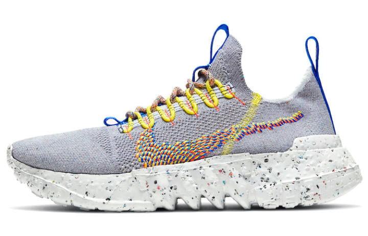 Nike Nike Space Hippie 01 Grey Multi 'Gray Yellow Blue'
