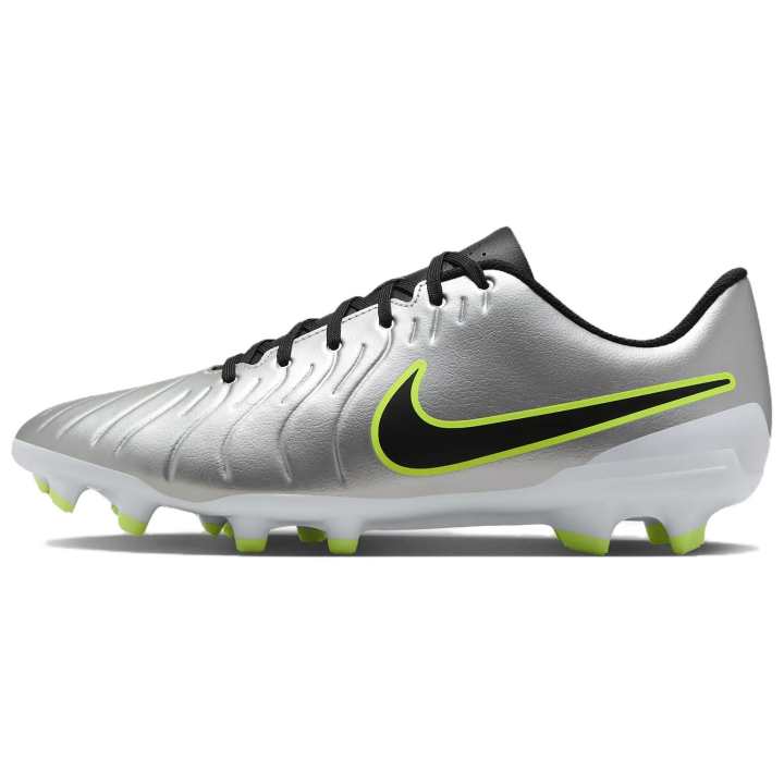 Nike Nike Tiempo Legend 10 Club Mg Metallic Silver Volt Black