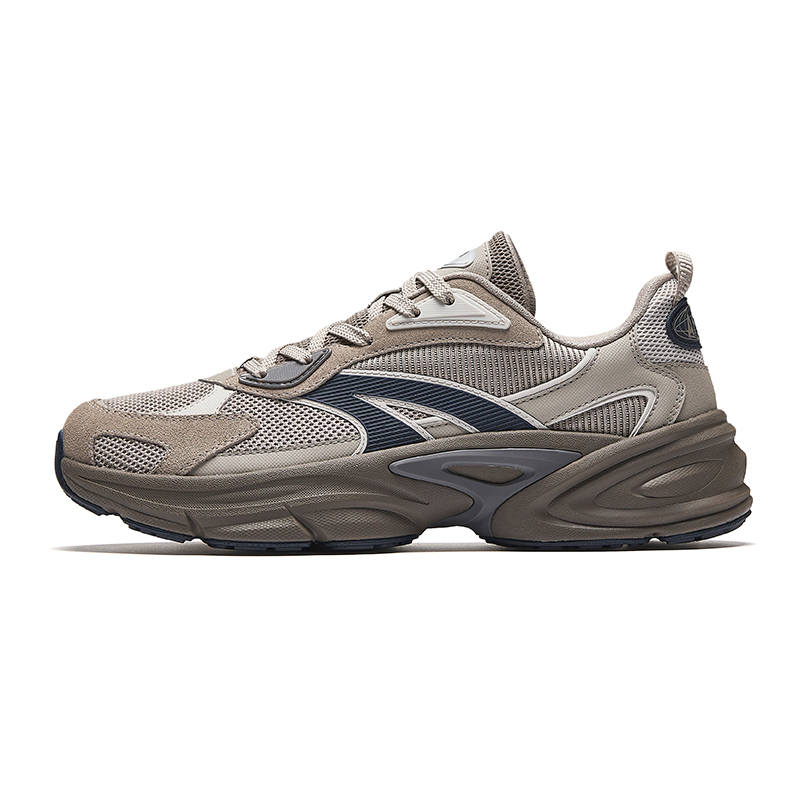 Anta AT801 Slip Resistant, Abrasion Resistant, Lightweight Low top Casual Shoes Men's Brown