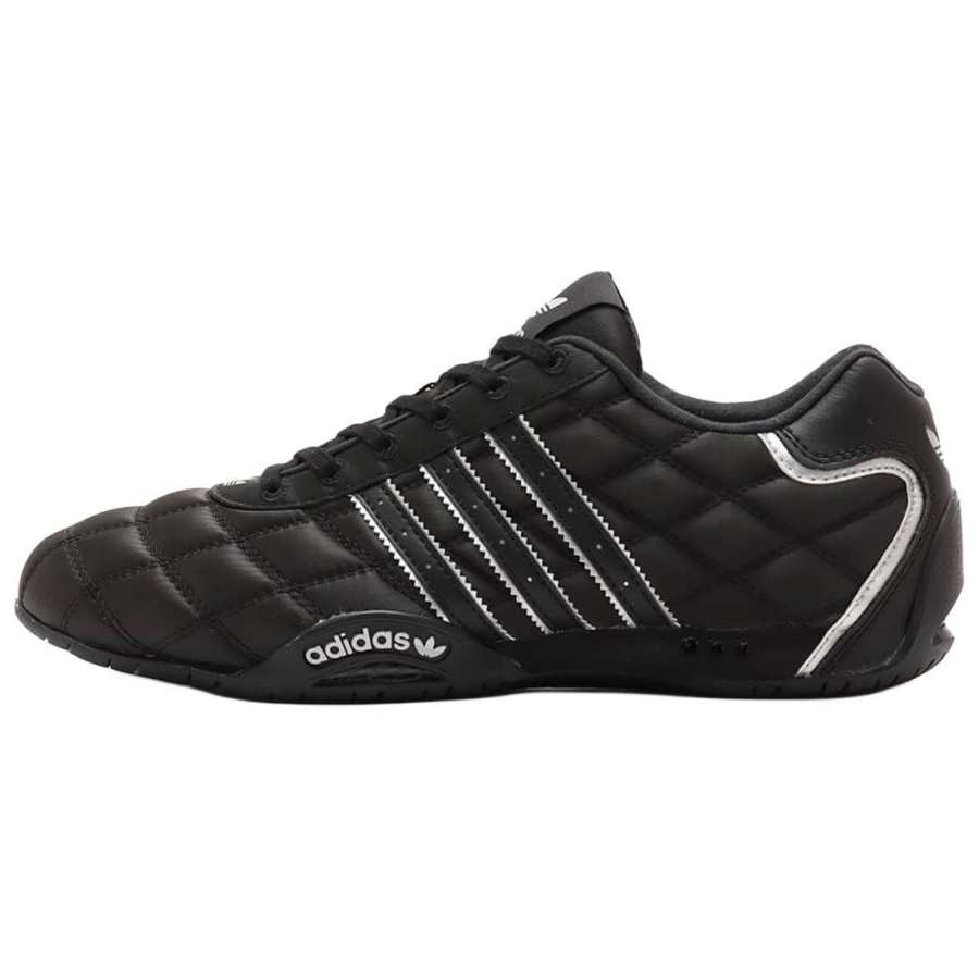 Adidas Originals ADIRACER Textile, Leather Low top Casual Shoes Women's Black