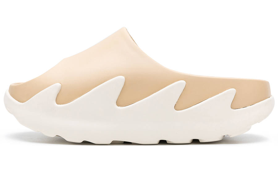 STARTER EVA Slip Resistant Slip Resistant Slide Slippers Women's Khaki White