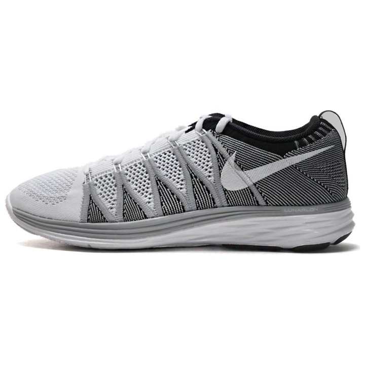 Nike Nike Flyknit Lunar 2 White Wolf Grey Black