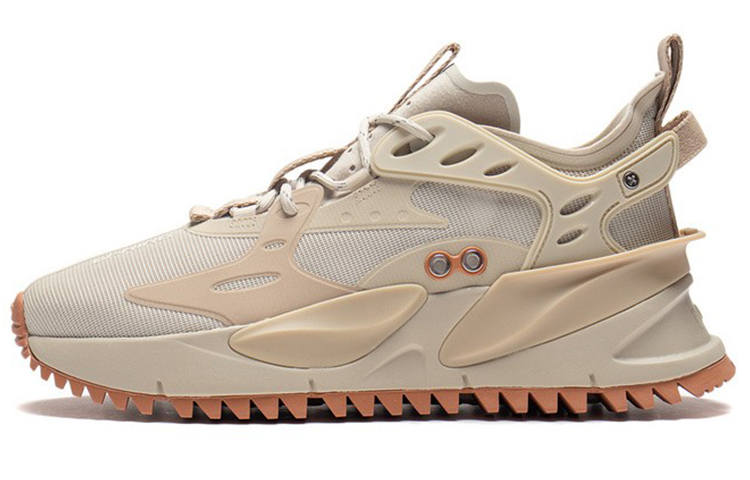 Li-Ning Li Ning CF Trendy Low top Sports Casual Shoes Men's Taupe