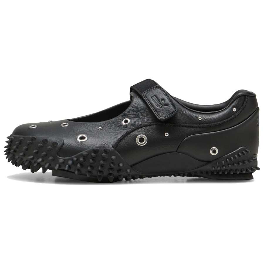 PUMA Mostro Fey Leather Low top Casual Shoes Unisex Black
