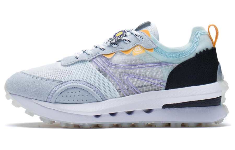 Li-Ning Li Ning Square And Round V2 Casual Shoes Women's Low Top Standard White/Dawn Gray/Black
