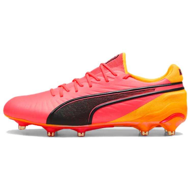 PUMA King Ultimate Soccer Shoes Unisex Coral Red