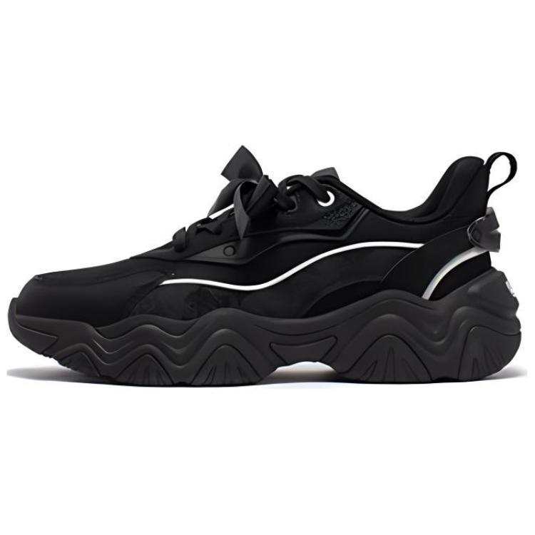 361° Moe Claws Abrasion Resistant Breathable Low top Casual Shoes Women's Black