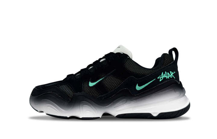 Nike Nike Tech Hera Low top Casual Shoes Unisex Black Green