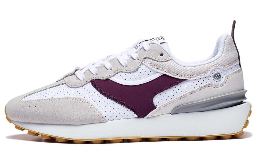 Li-Ning Li Ning Fangyuan Classic Synthetic Leather Slip Resistant Abrasion Resistant Low top Sports Casual Shoes Men's