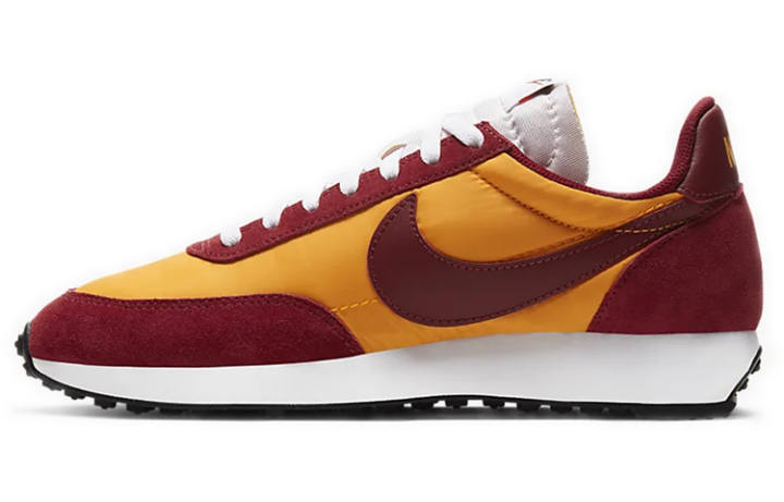 Nike Nike Air Tailwind 79 Leather Cushioning Slip Resistant Cushioning Slip Resistant Low top Casual Shoes Unisex Red Yellow