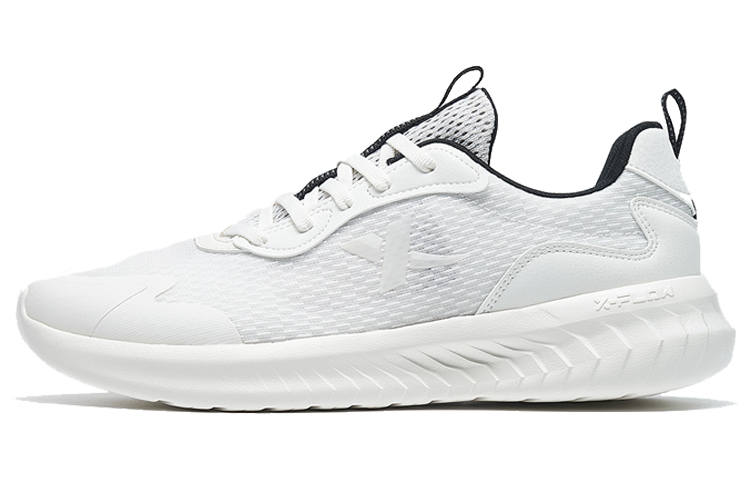 XTEP Cloud DC Textile, Synthetic Leather Cushioning Slip Resistant Abrasion Resistant Rebound Low top Running Shoes