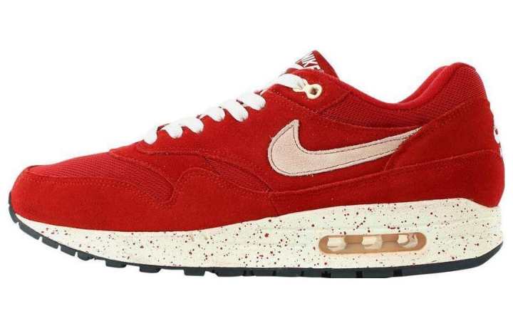 Nike Nike Air Max 1 Low top Casual Shoes Unisex Red