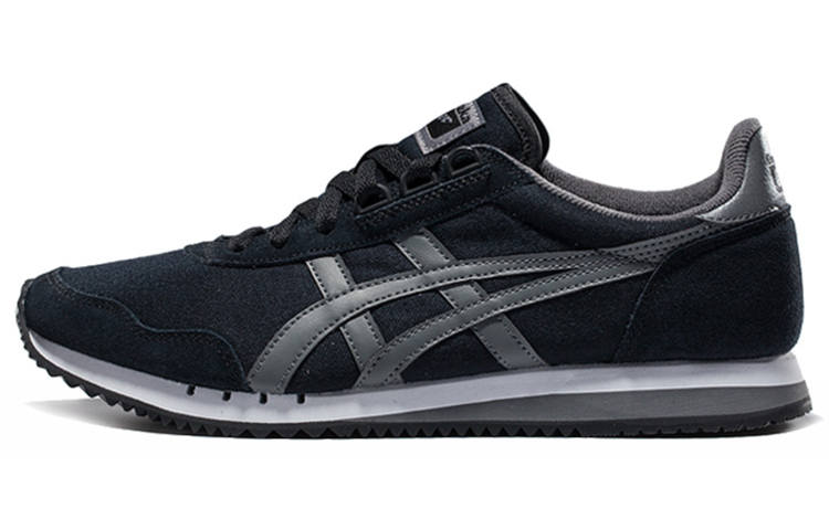 Onitsuka Tiger Dualio Cushioning Slip Resistant Abrasion Resistant Low top Casual Shoes Unisex Black