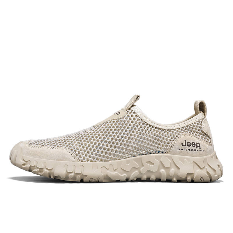 Jeep Cushioning Coverage Abrasion Resistant Lightweight Waterproof Low top Casual Shoes Men's
