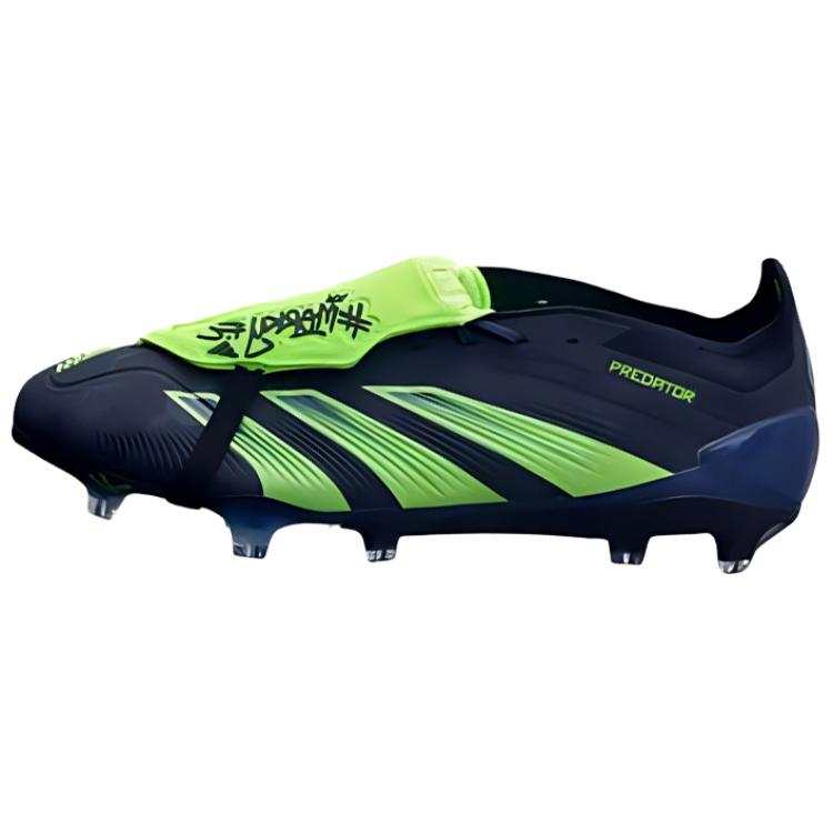 Adidas Adidas PREDATOR 24 Slip Resistant Abrasion Resistant Soccer Shoes Unisex Yellow Black