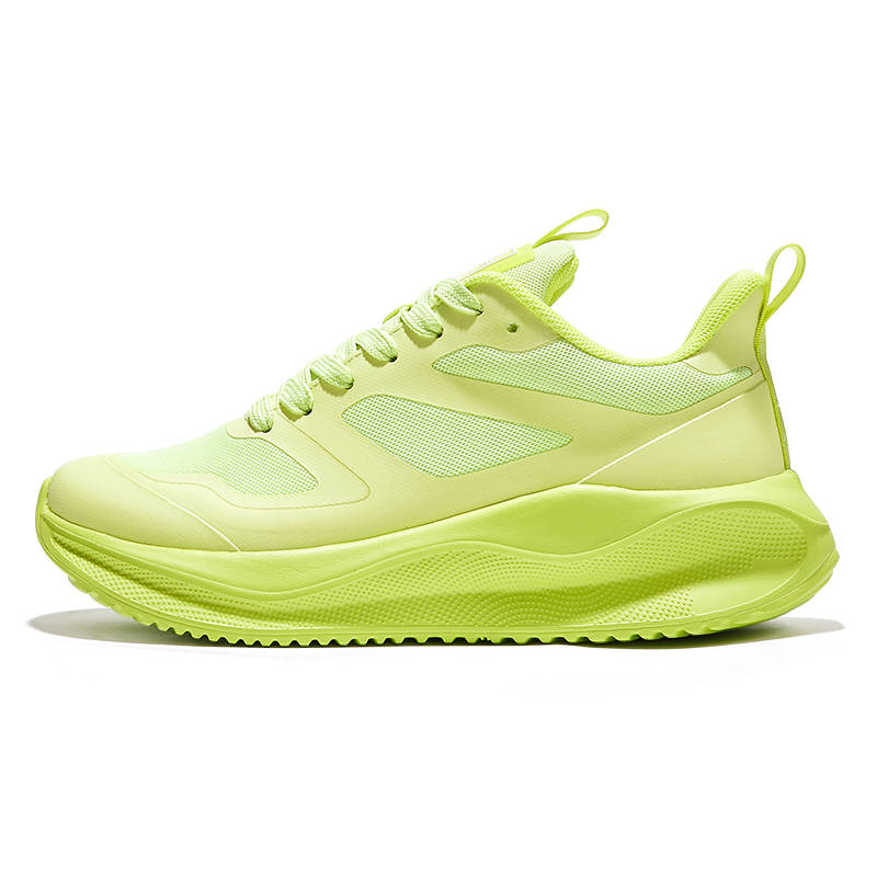 FEIYUE Breathable And Lightweight Low-top Casual Shoes Unisex Neon Green