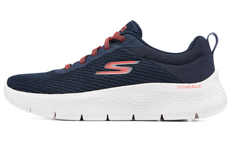 Skechers Go Walk Fle Mesh, Textile Low top Casual Shoes Women's Marine Blue