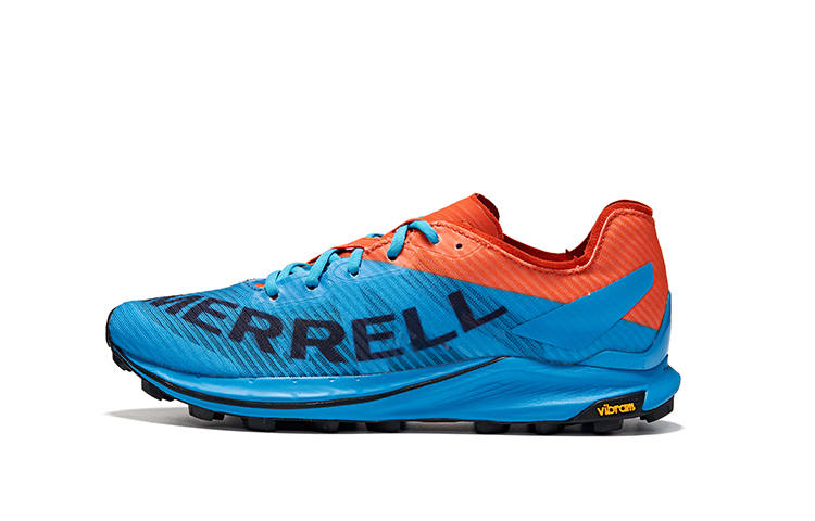 MERRELL MTL Skyfire 2 Slip Resistant Abrasion Resistant Low top Outdoor Shoes Women's Blue Orange
