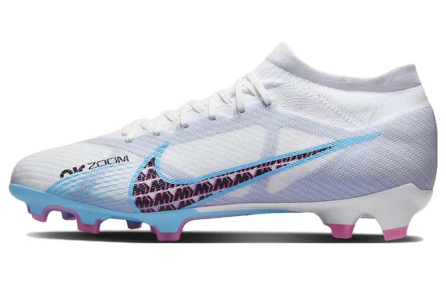 Nike Nike Zoom Mercurial Vapor 15 FG Firm Ground Natural Grass Leather Slip Resistant Abrasion Resistant