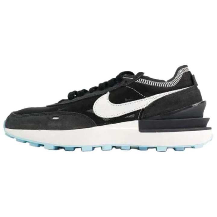 Nike Nike Waffle One Slip Resistant Abrasion Resistant Low top Casual Shoes Men's Black