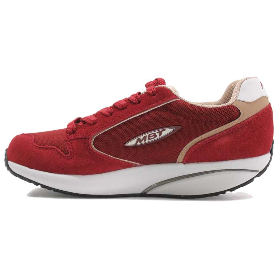 MBT Slip Resistant Abrasion Resistant Slip Resistant Abrasion Resistant Low top Casual Shoes Unisex Vintage Red