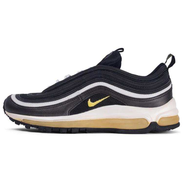 Nike Nike Air Max 97 Abrasion Resistant Low top Casual Shoes Men's Black