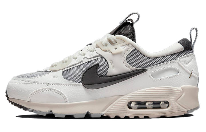 Nike Nike Air Max 90 Futura Wolf Grey Summit White Light Orewood Brown Medium Ash Women's