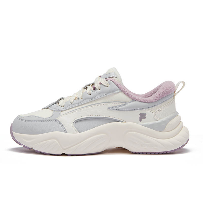 FILA FUSION Conch D Fashion Low top Casual Shoes Women's White Gray